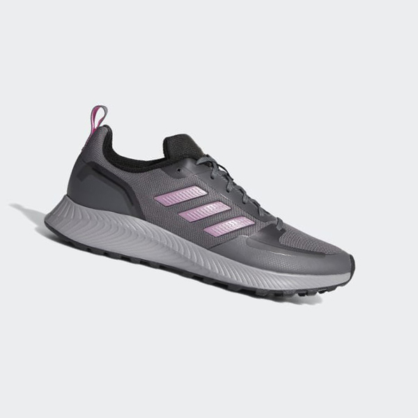 Zapatillas Running Adidas Run Falcon 2.0 TR Mujer Chile Gris - LHQZNK369