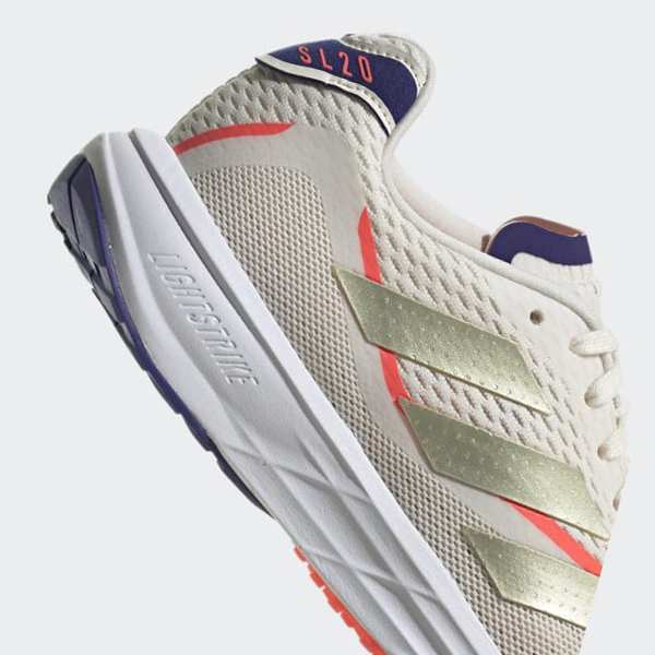 Zapatillas Running Adidas SL20.3 Mujer Chile Blancas - QFLZKX469