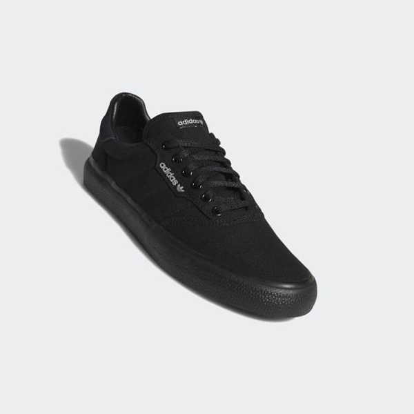 Zapatillas Skate Adidas 3MC Vulc Mujer Chile Negras - ESIUHW679