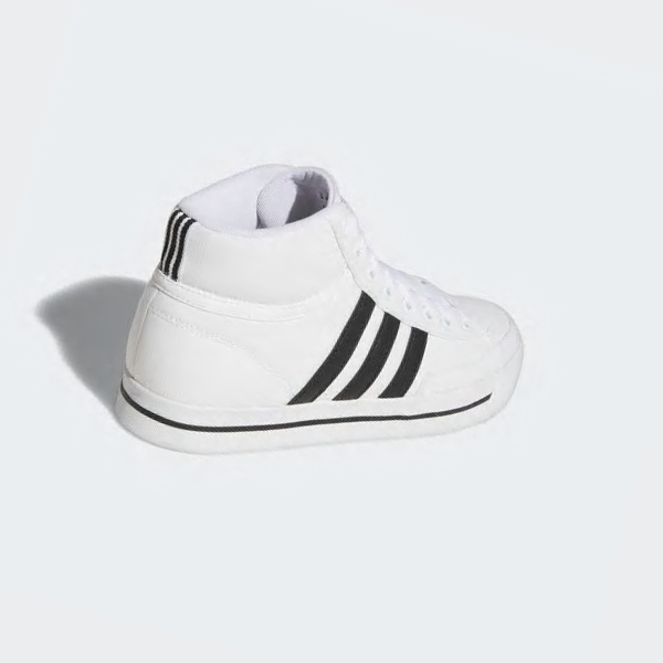 Zapatillas Skate Adidas Retrovulc Mid Lona Hombre Chile Blancas - IDAGFT429