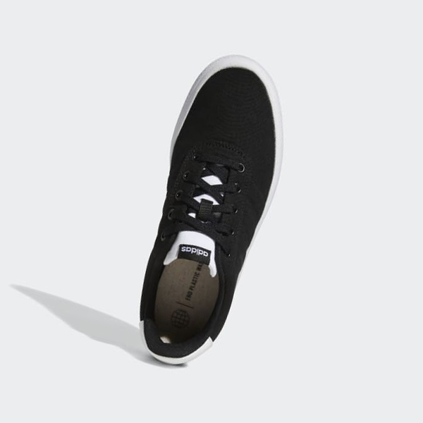 Zapatillas Skate Adidas Vulc Raid3r Hombre Chile Negras - NAHFQG182