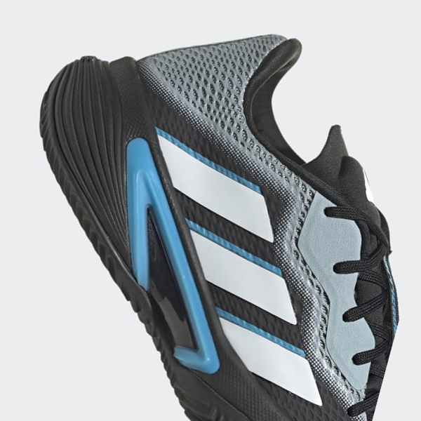 Zapatillas Tenis Adidas Barricade Hombre Chile Gris - ANZOIG982