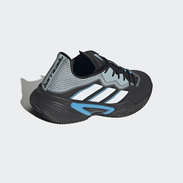Zapatillas Tenis Adidas Barricade Hombre Chile Gris - ANZOIG982
