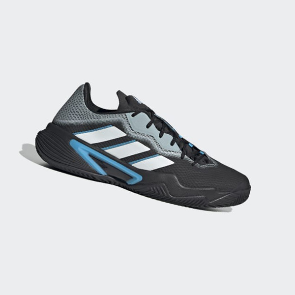 Zapatillas Tenis Adidas Barricade Hombre Chile Gris - ANZOIG982
