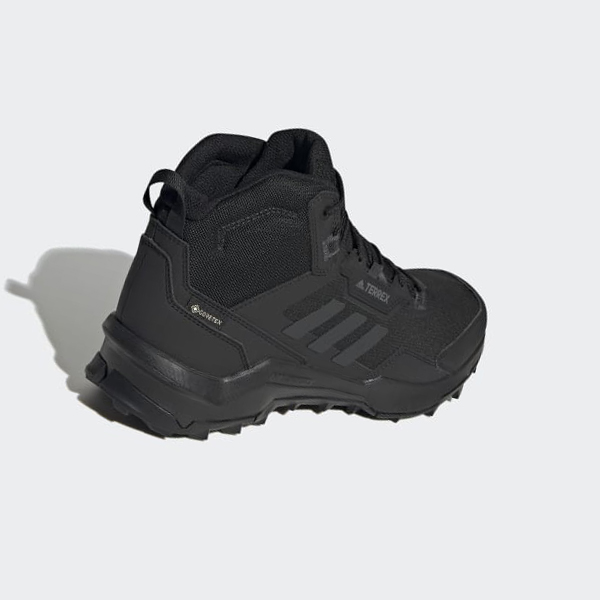 Zapatillas Trekking Adidas Terrex AX4 Mid GORE-TEX Mujer Chile Negras - BWUYHV042