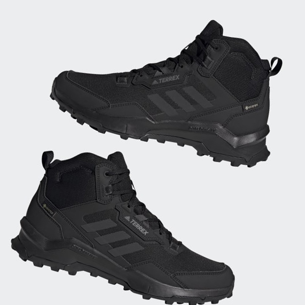 Zapatillas Trekking Adidas Terrex AX4 Mid GORE-TEX Mujer Chile Negras - BWUYHV042