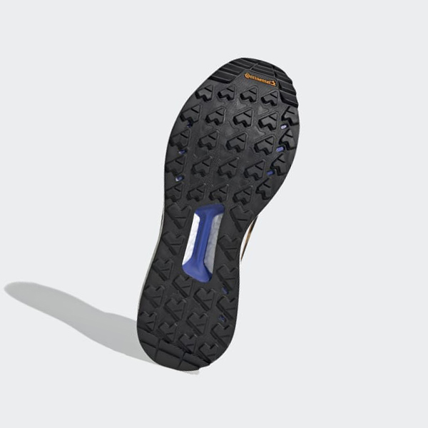Zapatillas Trekking Adidas Terrex Free Hiker Primeblue Hombre Chile Negras - XBICOP826