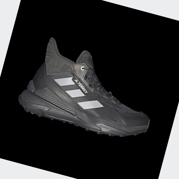 Zapatillas Trekking Adidas Terrex Hyperblue Mid Hombre Chile Negras - PFQLVA467