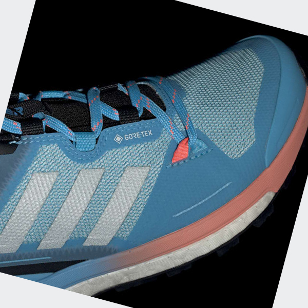 Zapatillas Trekking Adidas Terrex Skychaser GORE-TEX 2.0 Mujer Chile Azules - RCXFEK971