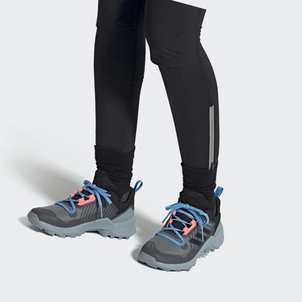 Zapatillas Trekking Adidas Terrex Swift R3 Mujer Chile Gris - KBVQTC869