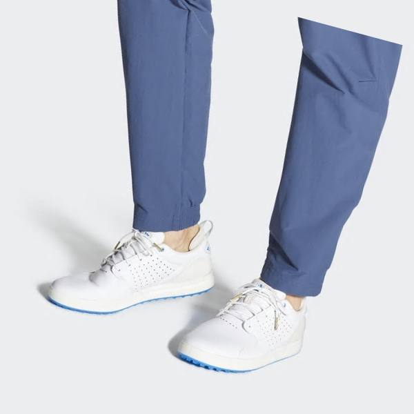 Zapatos Golf Adidas Flopshot Spikeless Hombre Chile Blancas - NDIHAC967