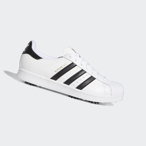 Zapatos Golf Adidas Golf Superstar Spiked Mujer Chile Blancas - JAPKTC754
