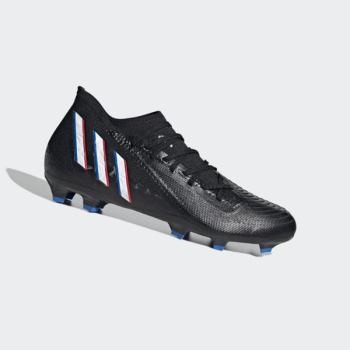 Botas De Futbol Adidas Predator Edge.3 Firm Ground Hombre Chile Negras - AIYPMO085