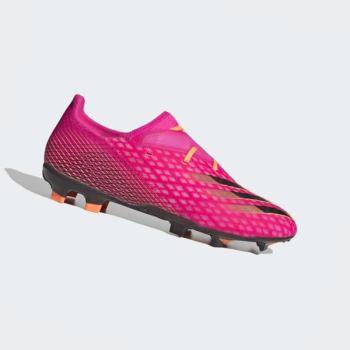 Botas De Futbol Adidas X Ghosted.2 Firm Ground Hombre Chile Rosas - WNBMZT078